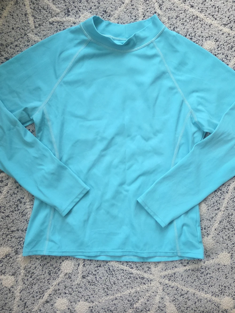 Lands' End Light Blue Rashguard